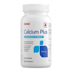 GNC Calcium Plus 600 mg 180 Tablets 1