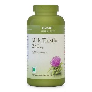 GNC Herbal Plus Milk Thistle 250 mg 90 Capsules GNC Herbal Plus Milk Thistle 250 mg 90 Capsules 1