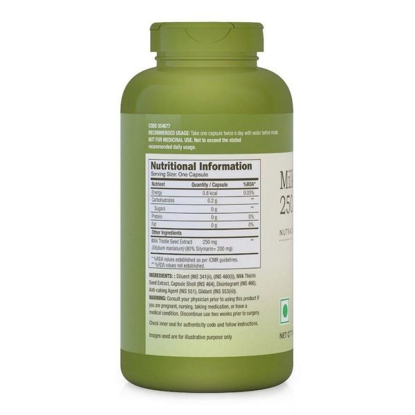 GNC Herbal Plus Milk Thistle 250 mg 90 Capsules 3