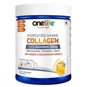 Onelife Hydrolyzed Marine Collagen Powder 500 mg  