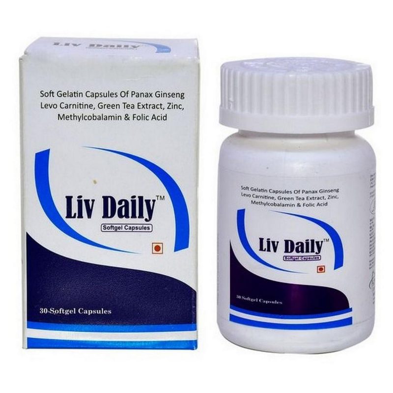 Liv Daily Multivitamin Softgel 30 Capsules