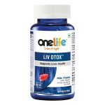 Onelife LIV DTOX Supports Liver Health Milk Thistle 60 Tablets Onelife LIV DTOX Supports Liver Health Milk Thistle 60 Tablets 1
