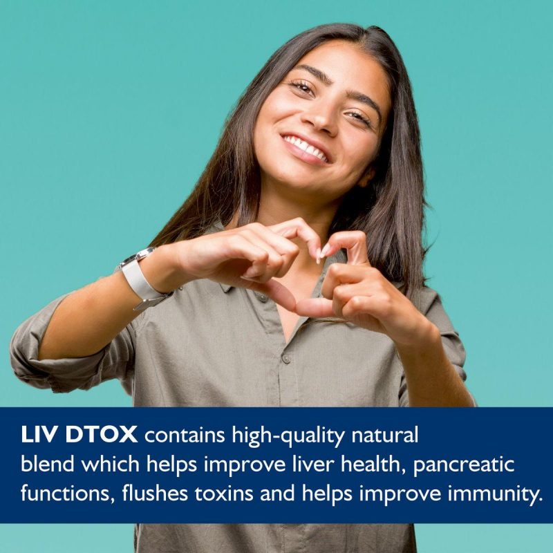 Onelife LIV DTOX Supports Liver Health Milk Thistle 60 Tablets 4