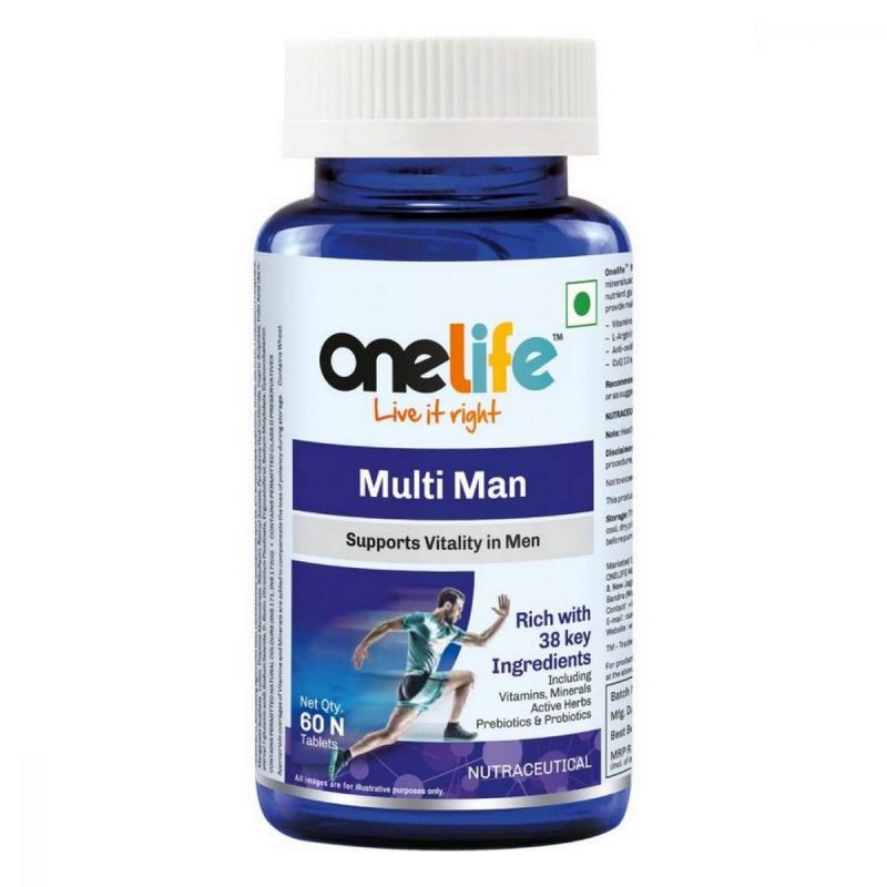 Onelife Multi Man Multivitamin for Men 60 Tablets 1