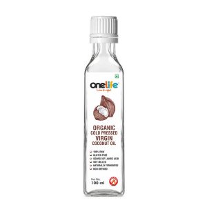 Onelife Organic Wet Milled Cold Pressed Virgin Coconut Oil 100ml 1