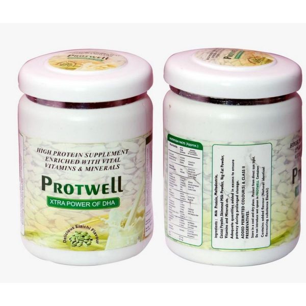 Protwell Protien Powder Elaichi Flavour 200 gms 3