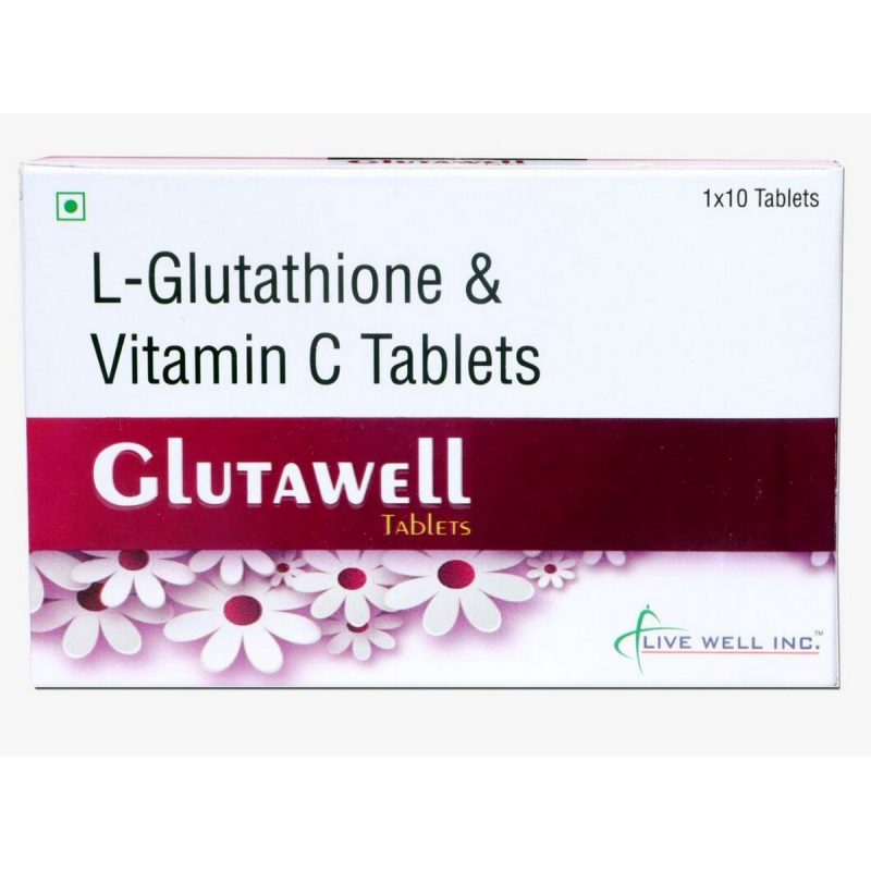 Glutawell Tablets 10 Tablets glutawell e1620462085714 1 1