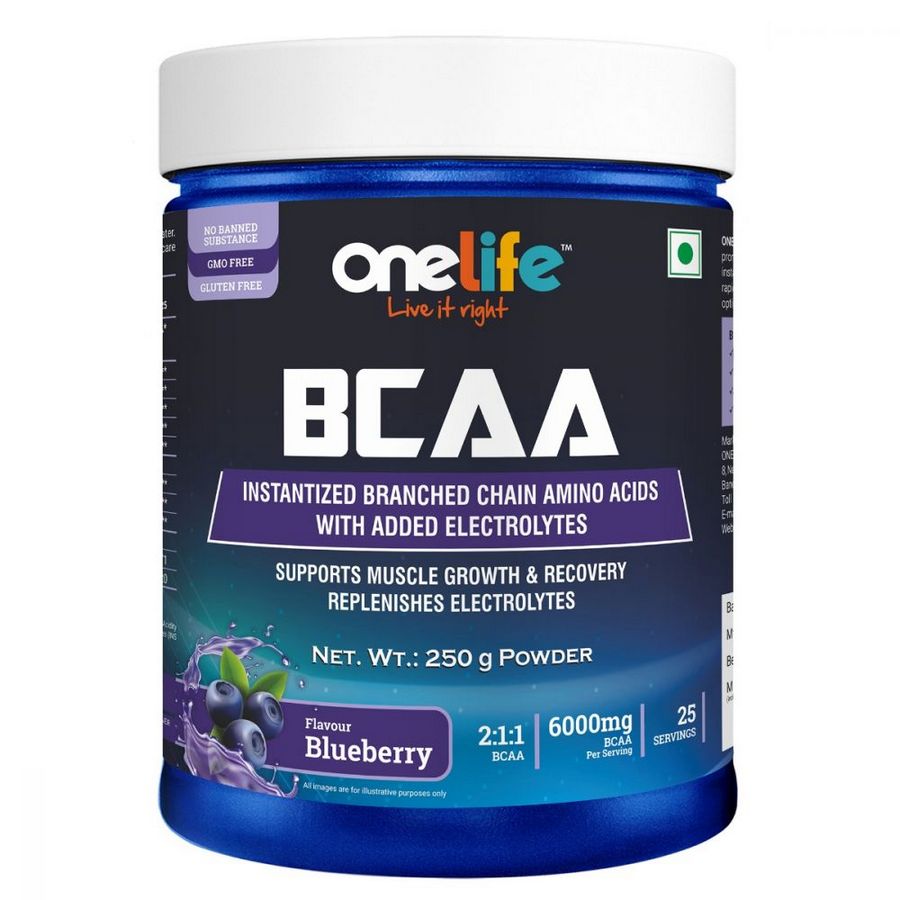 Onelife BCAA Blueberry 250gm  