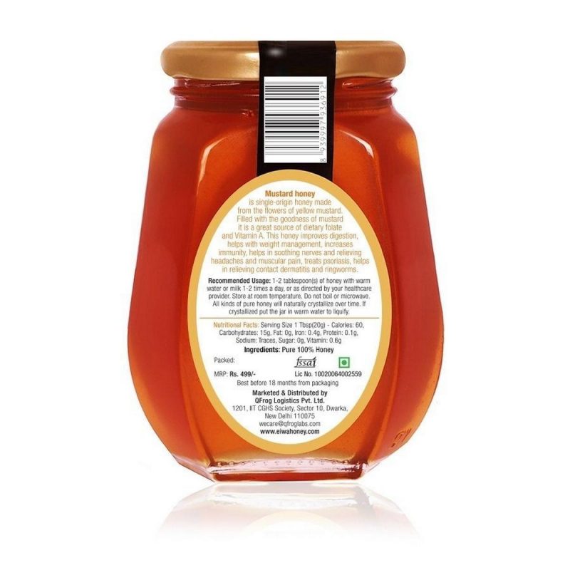 EIWA Mustard Honey 500gms 2