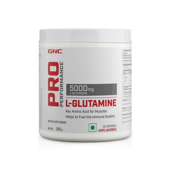 GNC Pro Performance L Glutamine Powder 5000 mg 1