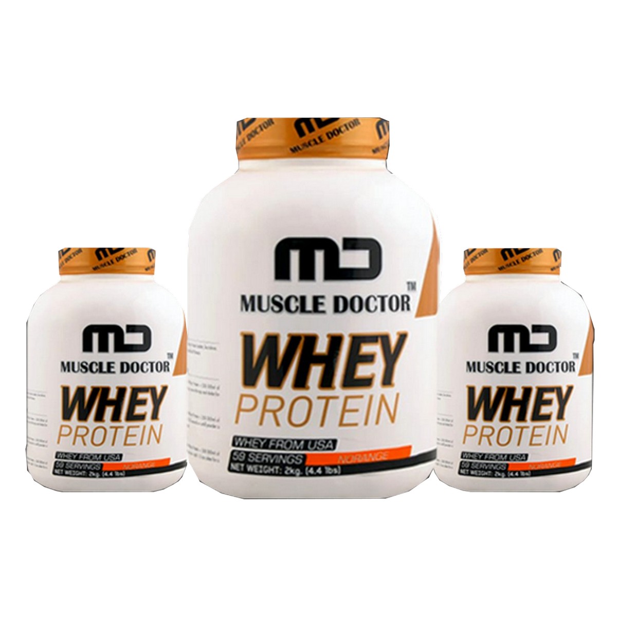 Muscle Doctor Whey Protein (Whey from USA) (Cookies & Cream)