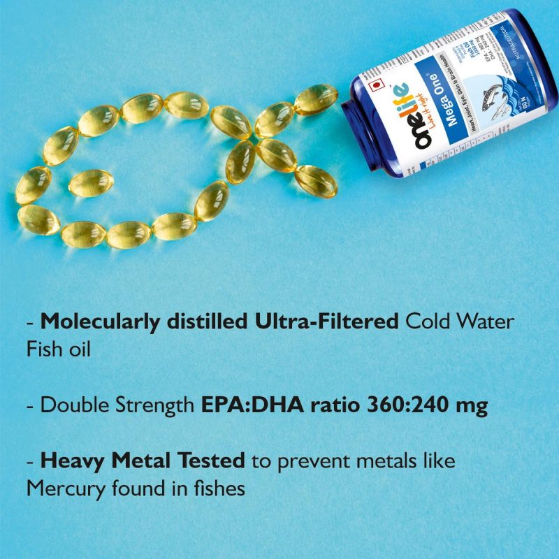 Onelife Mega One Purified Fish Oil 1000mg 5