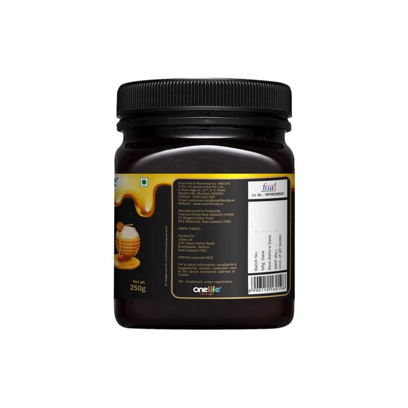 Onelife Monofloral Manuka Honey 250gm 3