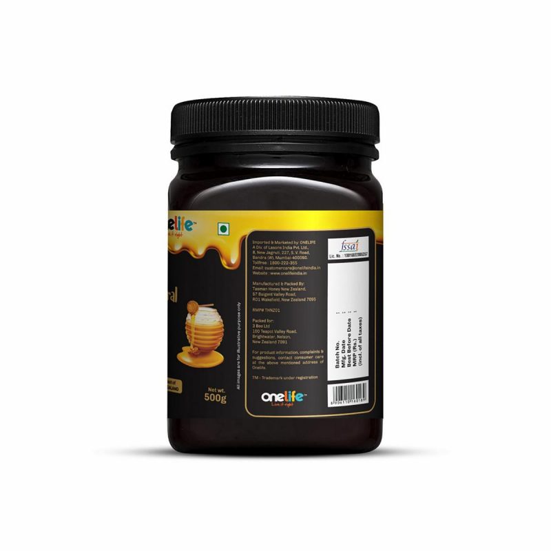 Onelife Monofloral Manuka Honey 500gm 2