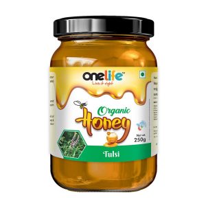 Onelife Organic Honey Tulsi 650gm no added flavour or colour Onelife Organic Honey Tulsi 250gm no added flavour or colour 1