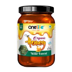 Onelife Organic Honey Wild Forest 650gm 1