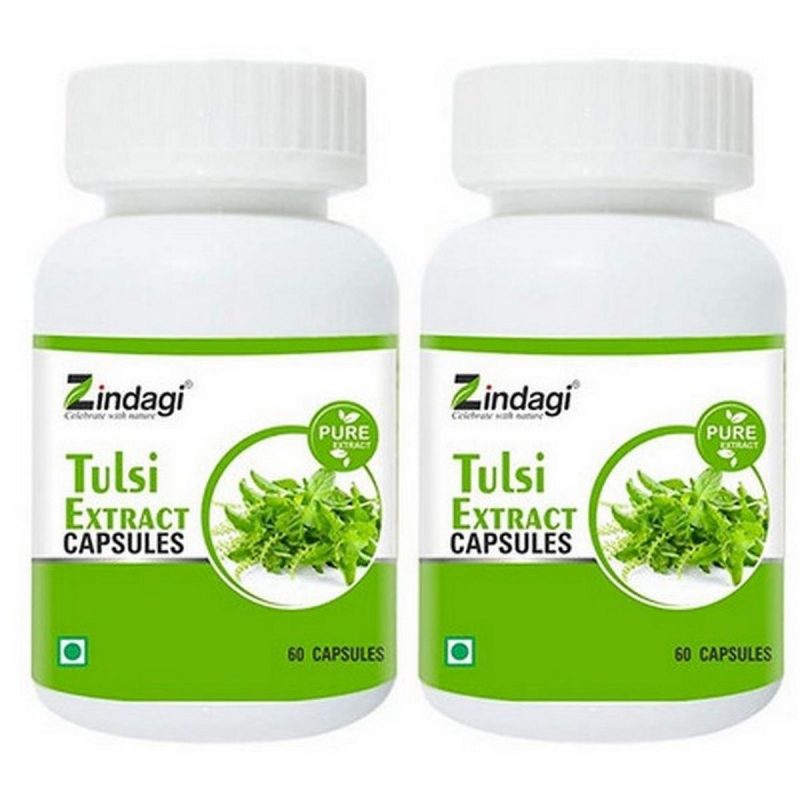 Zindagi Tulsi extract capsules 60 capsules Zindagi Tulsi extract capsules 60 capsules