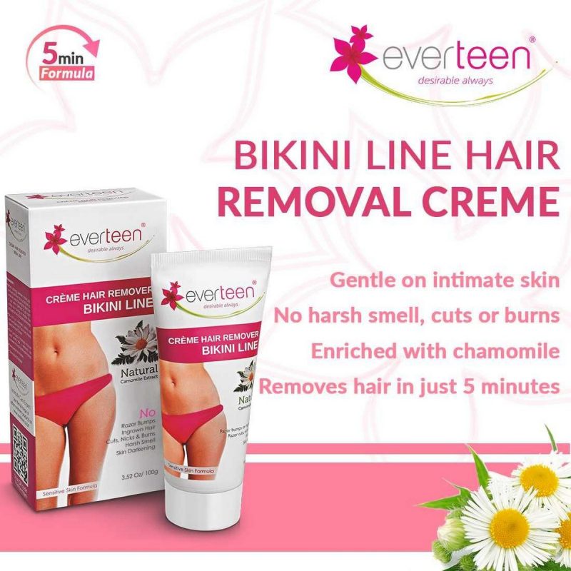 Everteen Bikini Line Hair Remover Creme Natural for Women1