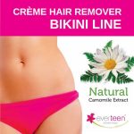 Everteen Hair Removal Cream Bikini Line 2 Packs 50gm Each Everteen Hair Removal Creme Bikini Line for Sensitive Parts in Women 2 Packs 50gm Each 4