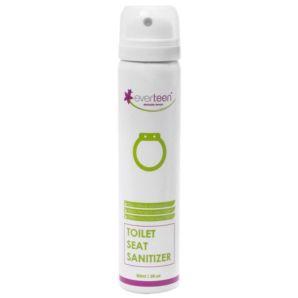 Everteen Instant Toilet Seat Sanitizer Spray for Women