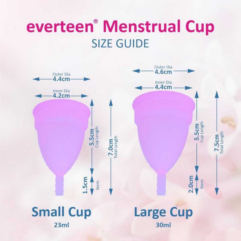 Everteen Large Menstrual Cup for Periods in Women 4