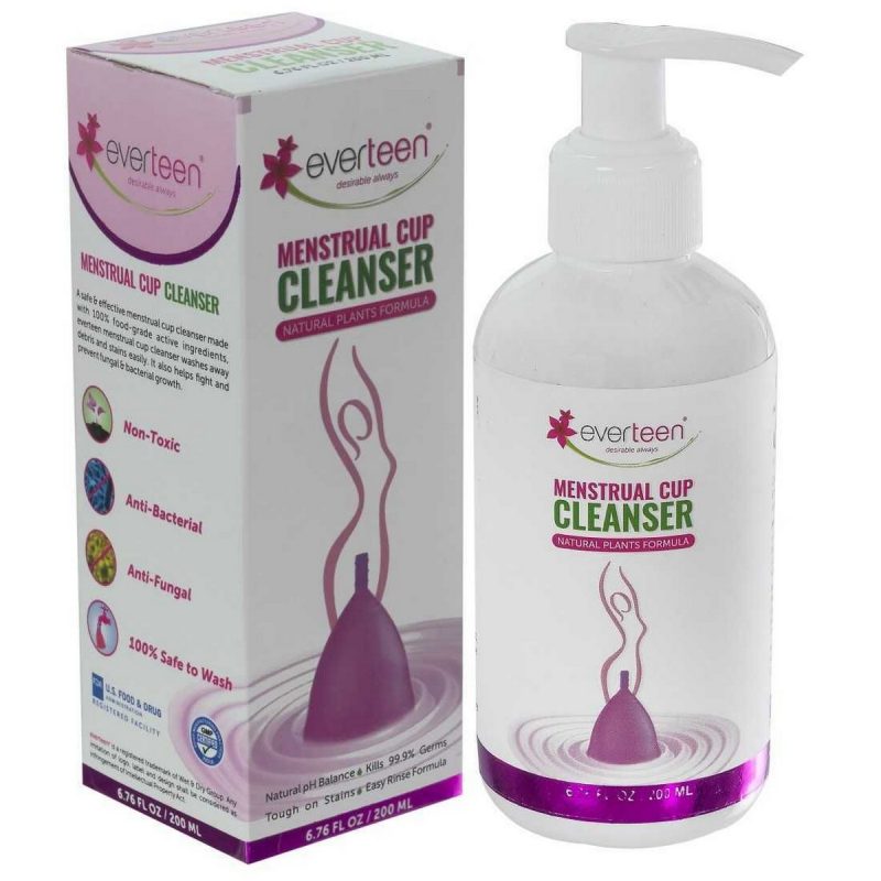 Everteen Menstrual Cup Cleanser With Plants Based Formula for Women
