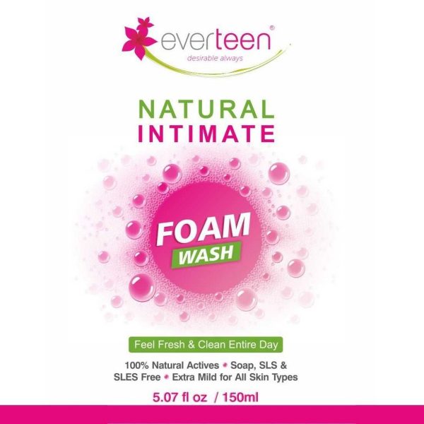Everteen Natural Intimate Foam Wash for Feminine Hygiene in Women 2