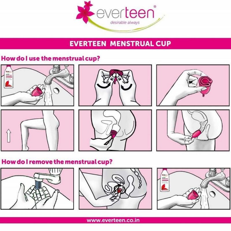 Everteen Small Menstrual Cup for Periods in Women 3