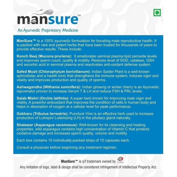 ManSure Ayurvedic Male Health Supplement 4