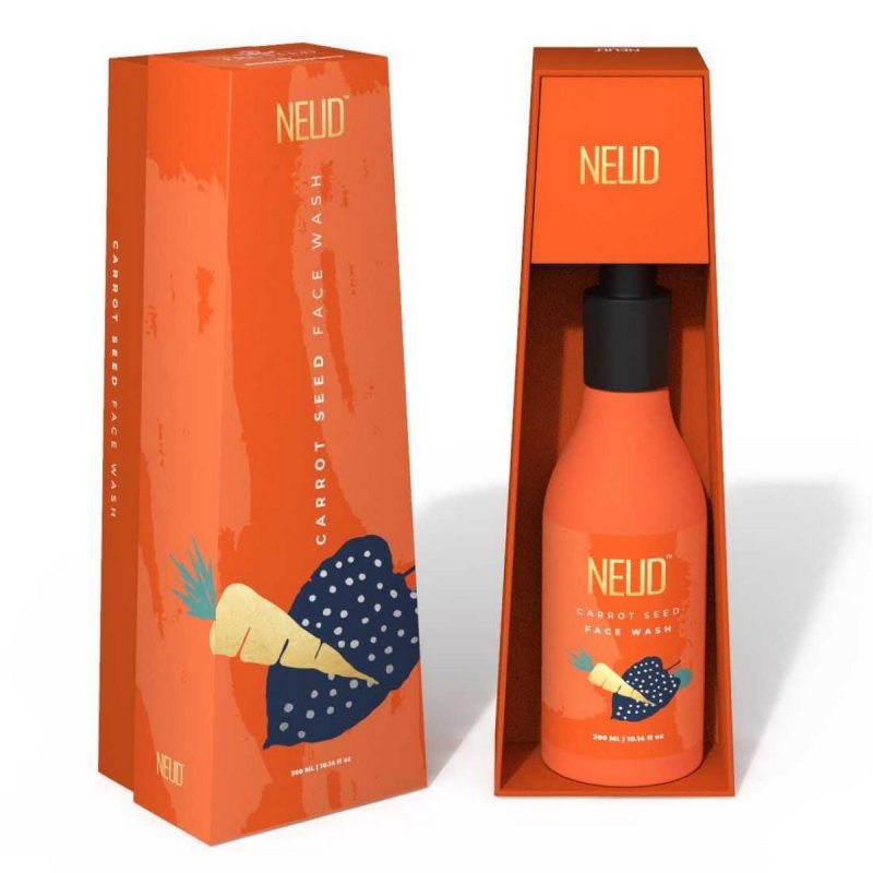 NEUD Carrot Seed Premium Face Wash for Men Women 4