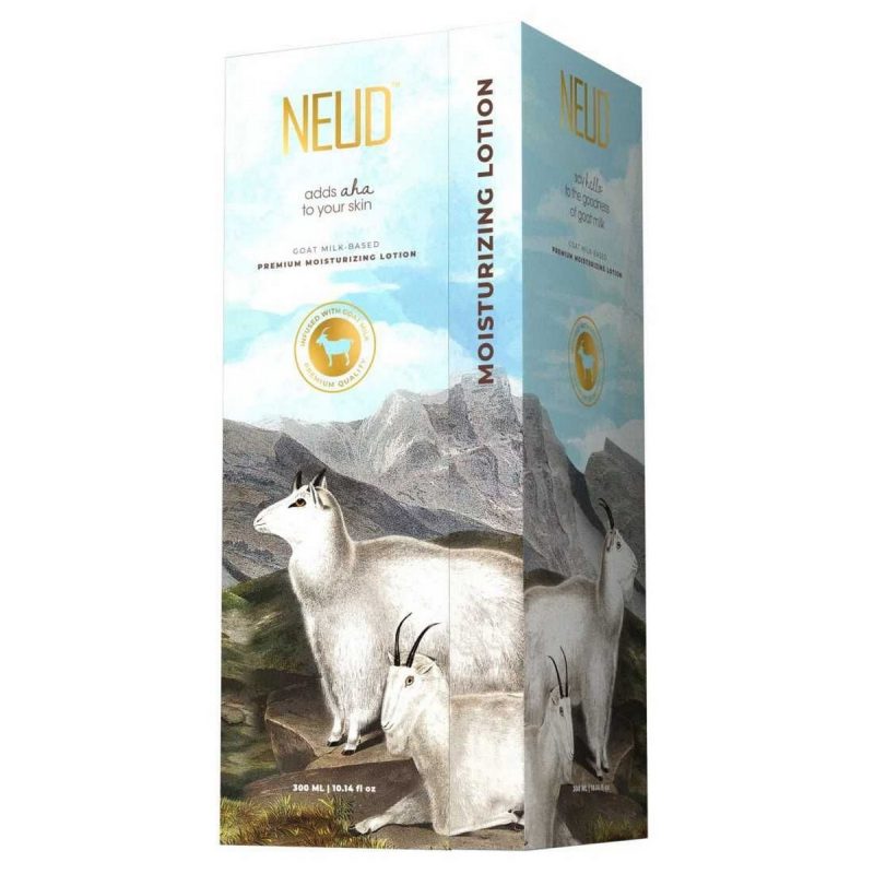 NEUD Goat Milk Premium Moisturizing Lotion for Men Women