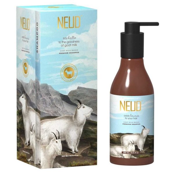 NEUD Goat Milk Premium Shampoo for Men Women 1