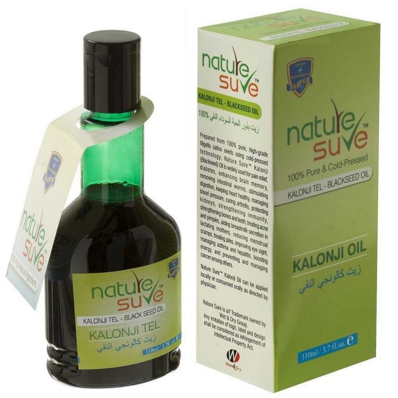 Nature Sure Kalonji Tail Black Seed Oil Cold Pressed and 100 Pure 1 Pack 110ml3
