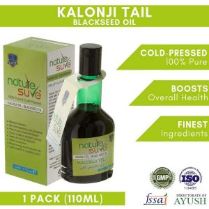 Nature Sure Kalonji Tail Black Seed Oil Cold Pressed and 100 Pure 1 Pack 110ml4