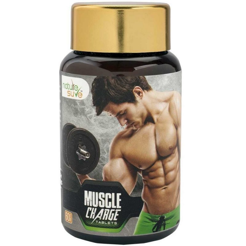 Nature Sure Muscle Charge Tablets for Strength and Protein Absorption 1 Pack 60 Tablets4