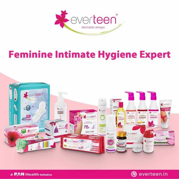 everteen SKIN THIN Premium XL Sanitary Pads for Protection During Periods in Women 1 Pack 40 Pads 280mm6