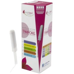 Everteen SuperPlus Applicator Tampons 8 Pieces Each Pack everteen SuperPlus Applicator Tampons for Periods in Women 1 Pack 8pcs1