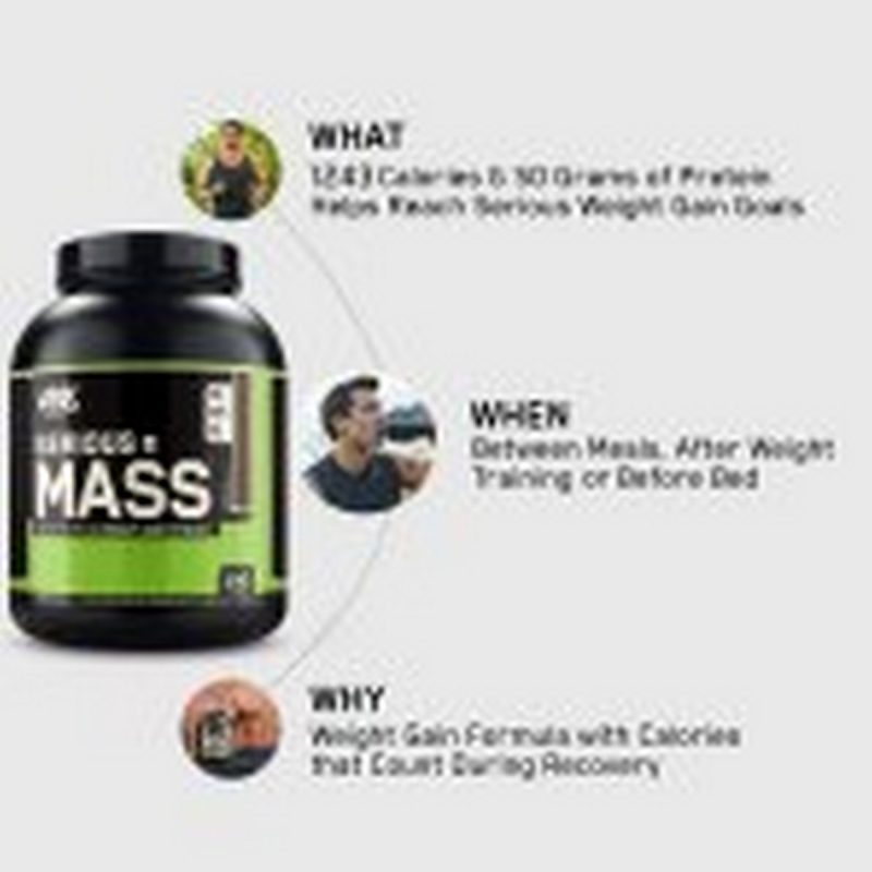 Optimum Nutrition ON Serious Mass Muscle Gainer All Flavours 9 1
