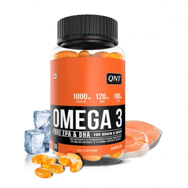 QNT Omega 3 For Healthy Heart Joint Body 1000 mg QNT Omega 3 For Healthy Heart Joint Body 1000 mg
