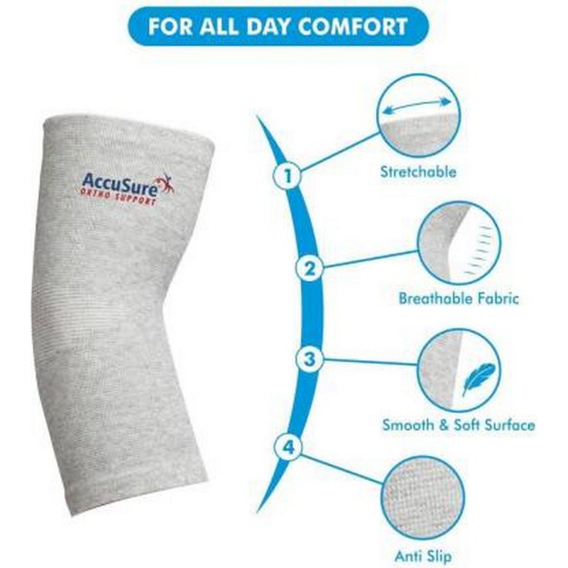ACCUSURE Elbow Support Bamboo 2