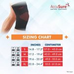 AccuSure Knee Cap Support Sleeve All Sizes ACCUSURE Knee Cap Sports 4
