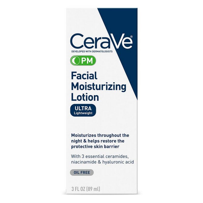 CeraVe Facial Moisturizing Lotion PM 3 fl oz Pack of 2