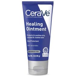 CeraVe Healing Ointment l 3 Ounce l Cracked Skin Repair Skin Protectant With Petrolatum Ceramides l Lanolin Fragrance Free