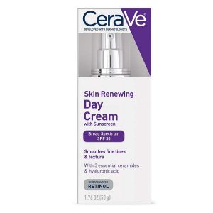 Cerave Diabetics Dry Skin Therapy Hand Foot Cream 3 Ounce CeraVe Skin Renewing SPF 30 Day Cream 17 Ounce