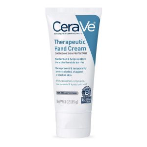 Cerave Sunscreen Stick Spf 50 Mineral Sunscreen 047 Ounce CeraVe Therapeutic Hand Cream For Dry Cracked Hands l 3 Ounce l With Hyaluronic Acid And Niacinamide