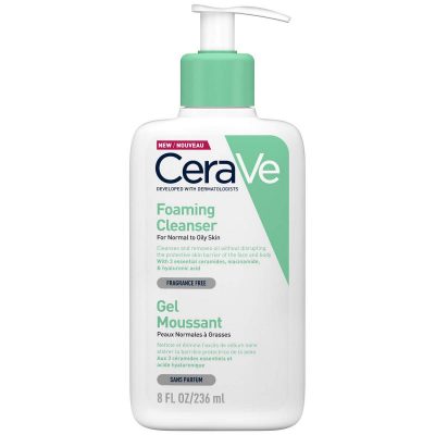 Cerave Moisturizing Cream 12 Ounce Cerave Foaming Cleanser Normal To Oily Skin 236 Ml