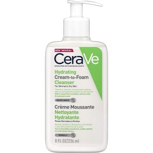 Cerave Moisturizing Cream Daily Face And Body Moisturizer 19 Ounce Cerave Hydrating Cream to foam Cleanser 236ml