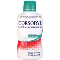Corsodyl Ultra Clean Toothpaste 75 ml Corsodyl Daily Alcohol Free Mouthwash Freshmint 500ml