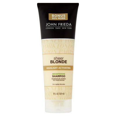 John Frieda Sheer Blonde Highlight Activating Enhancing Shampoo 8.45 oz