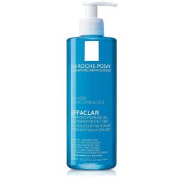 La Roche Posay Effaclar Purifying Foaming Gel For Oily Sensitive Skin 400ml Or 13.5oz